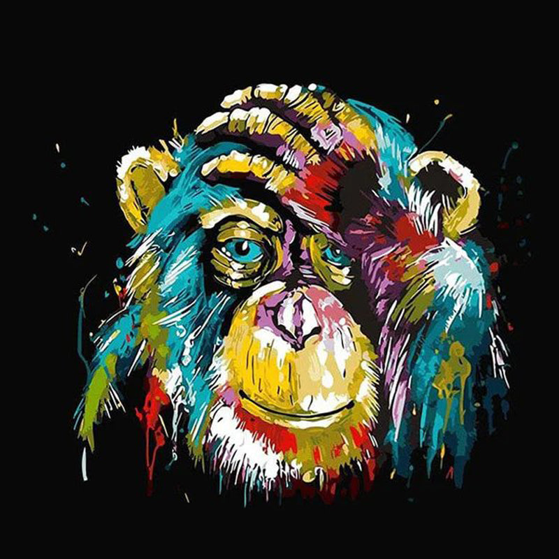 Abstract Monkey | Jigsaw Puzzle Canada