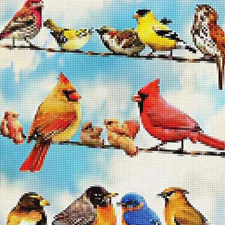 Birds on a Wire Jigsaw Puzzle Canada