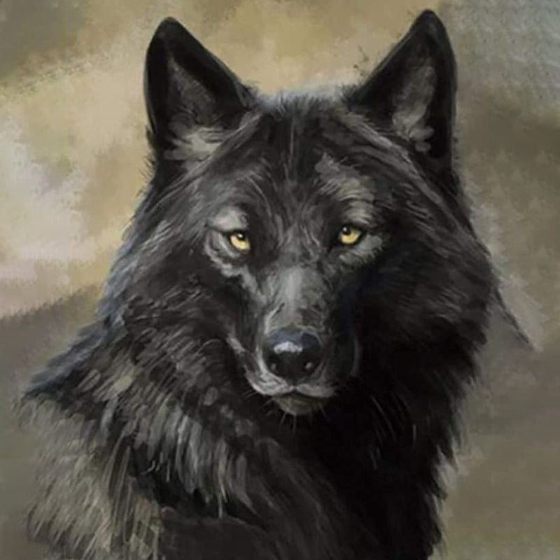 Black Wolf | Jigsaw Puzzle Canada