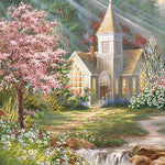 Load image into Gallery viewer, Church With A View | Jigsaw Puzzle Canada
