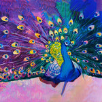 Load image into Gallery viewer, Colorful Peacock | Jigsaw Puzzle Canada
