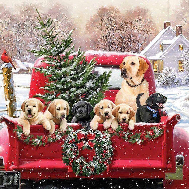 Dog And Puppies | Jigsaw Puzzle Canada