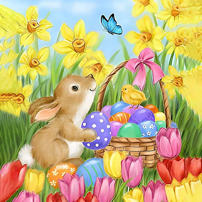 Easter Eggs And Bunny | Jigsaw Puzzle Canada