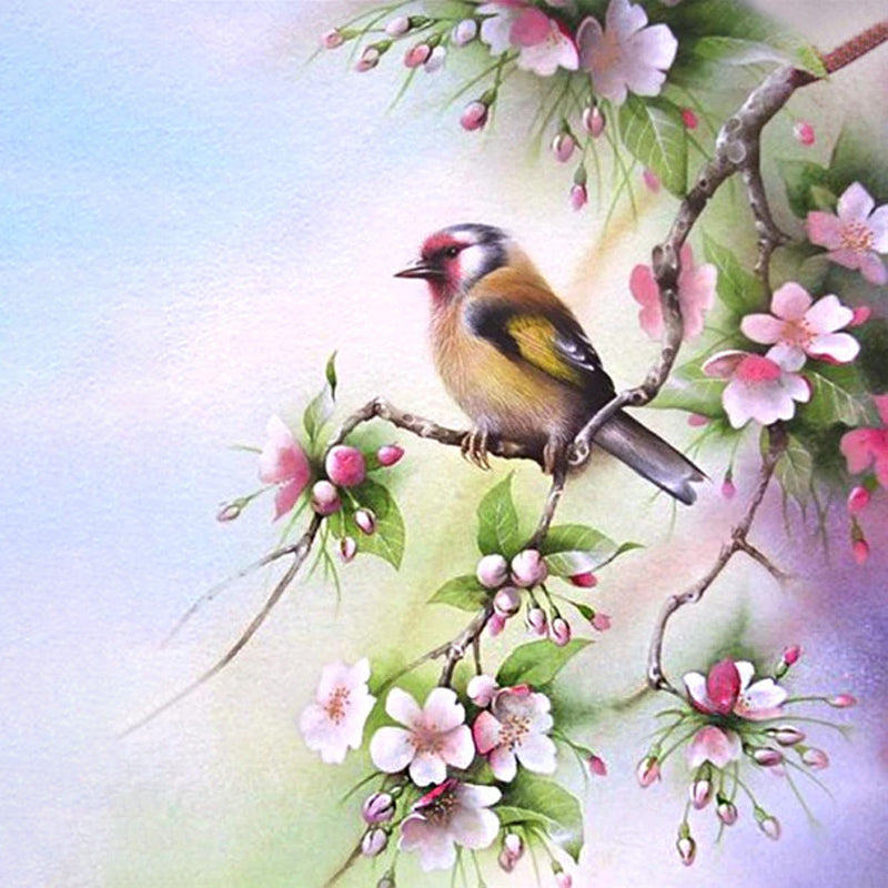 Enjoying The Spring Bird | Jigsaw Puzzle Canada