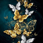 Load image into Gallery viewer, Gold Butterfly | Jigsaw Puzzle Canada
