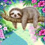 Load image into Gallery viewer, Lazy Sloth In Jungle | Jigsaw Puzzle Canada
