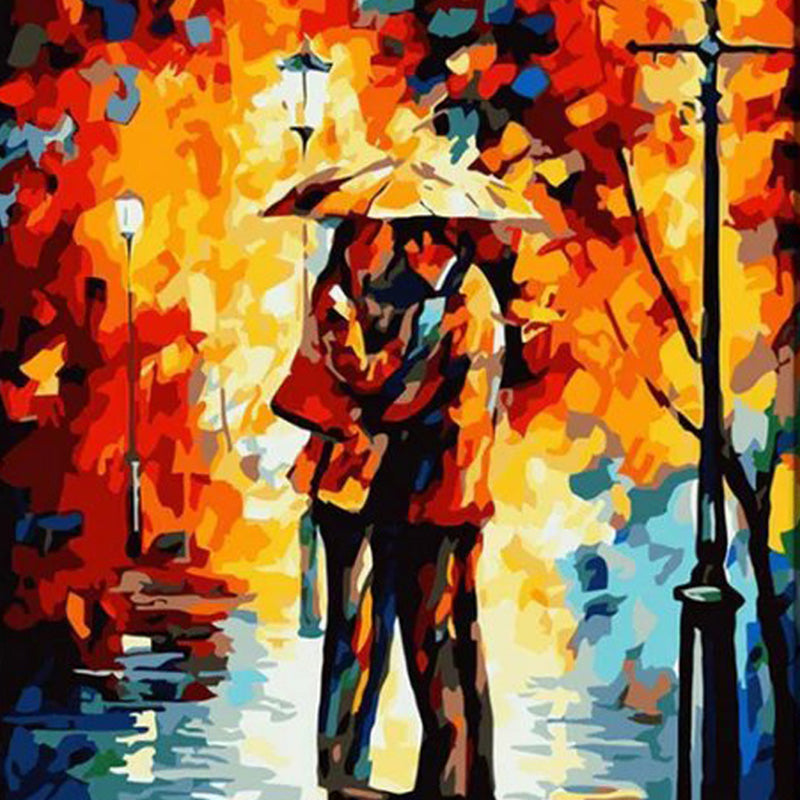 Lovers in the Rain | Jigsaw Puzzle Canada