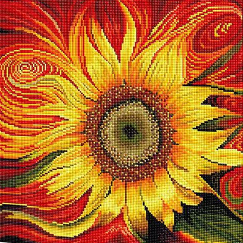 Red Sunflower Jigsaw Puzzle Canada