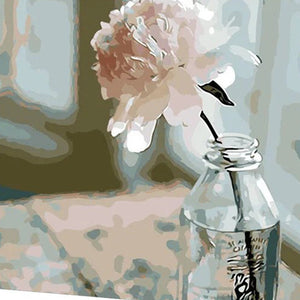 Rose In A Glass Bottle | Jigsaw Puzzle Canada 