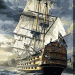 Load image into Gallery viewer, Ship at Stormy Sea | Jigsaw Puzzle Canada
