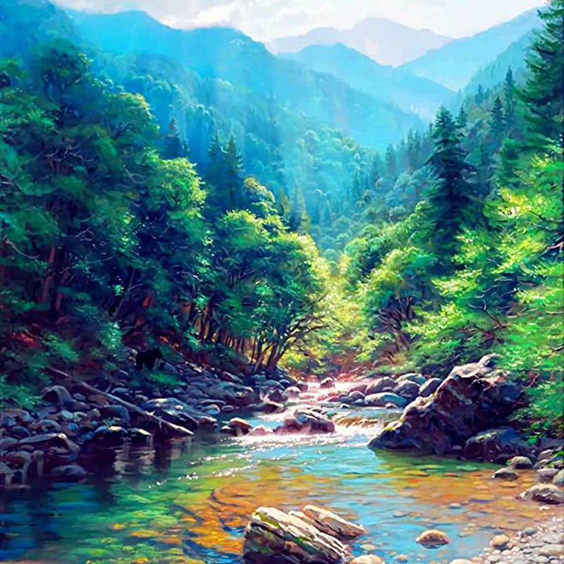 The Mountain And Trees | Jigsaw Puzzle Canada