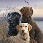 Load image into Gallery viewer, Three Dogs In A Field | Jigsaw Puzzle Canada
