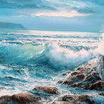 Load image into Gallery viewer, Waves Crashing | Jigsaw Puzzle Canada
